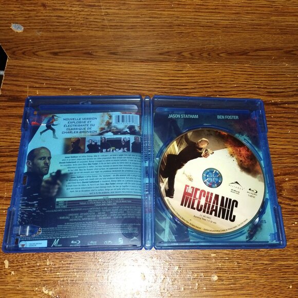 The Mechanic (Blu-ray Disc, 2010, Canadian) Jason Statham Ben Foster - Picture 2 of 3